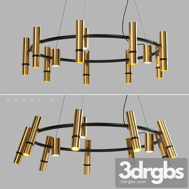 Lampatron React R 12 Lamps 3dsmax Download - thumbnail 1