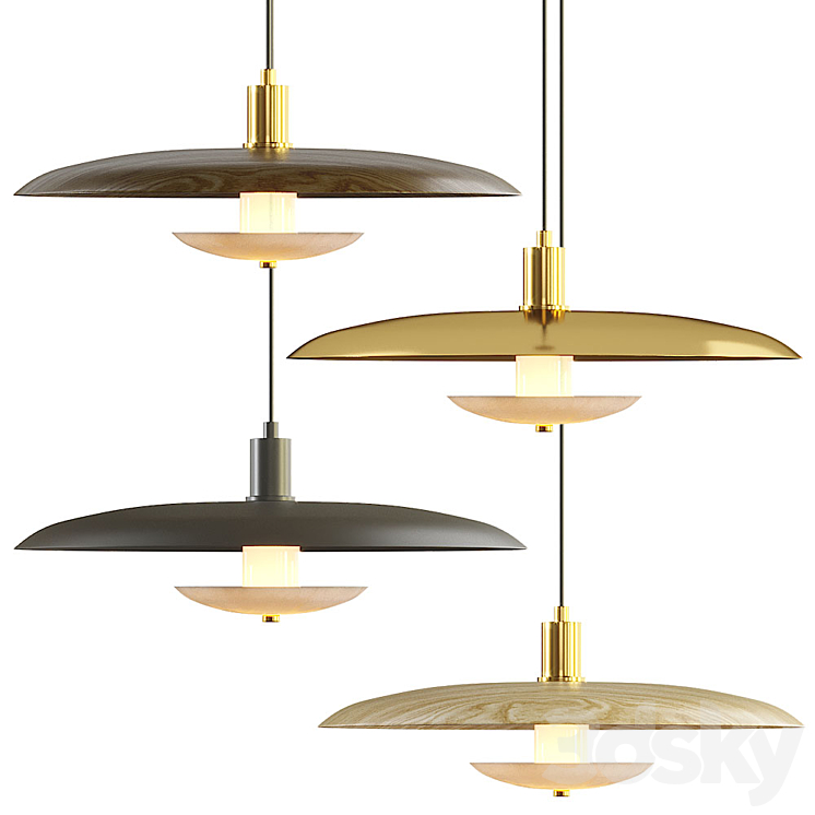 Lampatron Reason pendant lamp 3DS Max Model - thumbnail 1