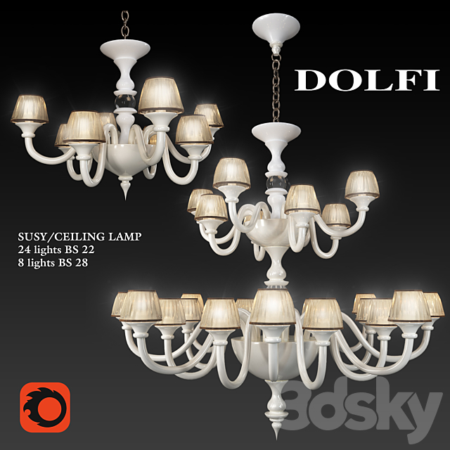 Lamps Dolfi 3DSMax File - thumbnail 1