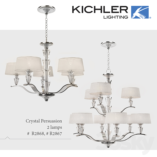 Lamps Kichler Crystal Persuasion 3DSMax File - thumbnail 1