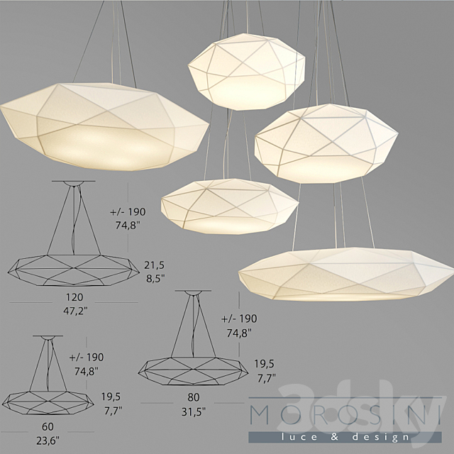 Lamps Morosini Diamond 3DSMax File - thumbnail 1