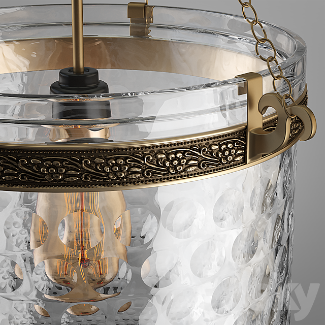 Lantern Bexley Glass L 3DSMax File - thumbnail 2