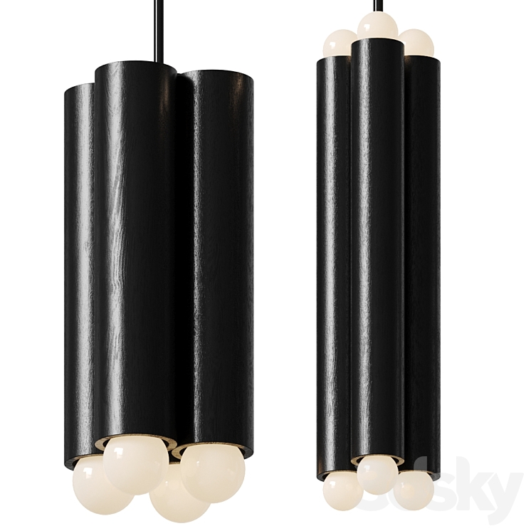 Large Column Pendant – Workstead 3DS Max Model - thumbnail 2