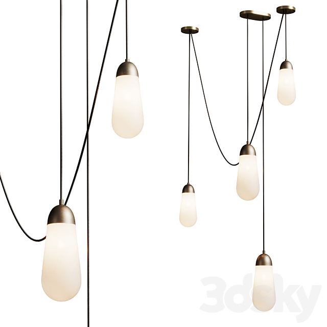 Lariat Sconce Pendant Light 3ds Max - thumbnail 1