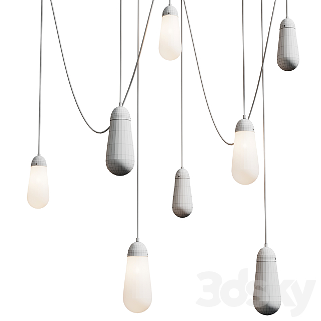 Lariat Sconce Pendant Light 3ds Max - thumbnail 3