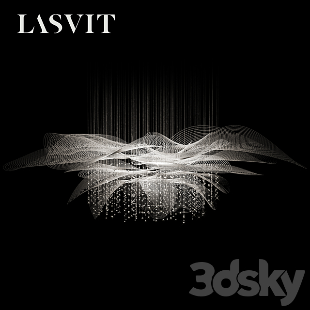 Lasvit Chandelier 3DSMax File - thumbnail 1