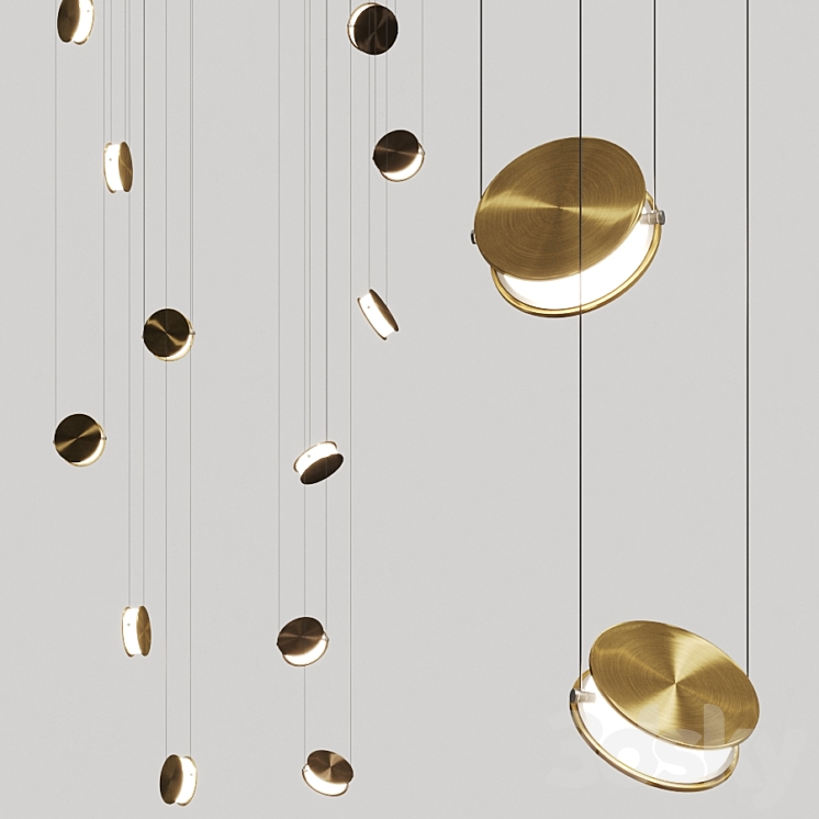 Laurameroni Clis Pendant Lamps 3DS Max Model - thumbnail 2