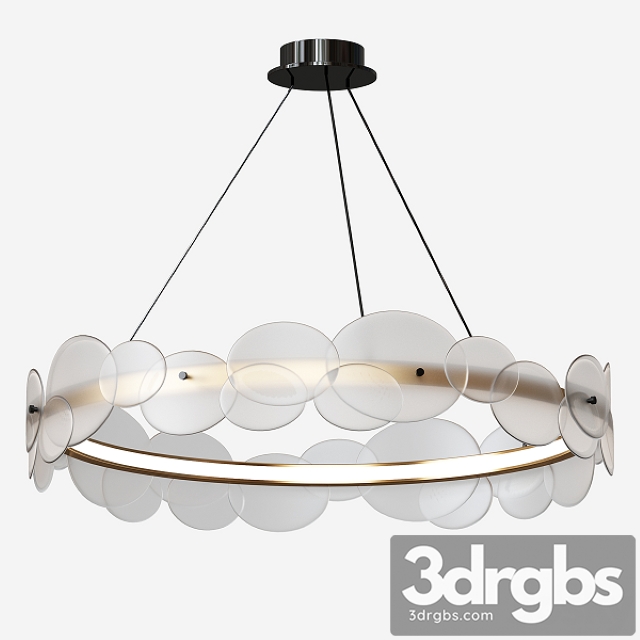 Led Chandelier 3dsmax Download - thumbnail 1