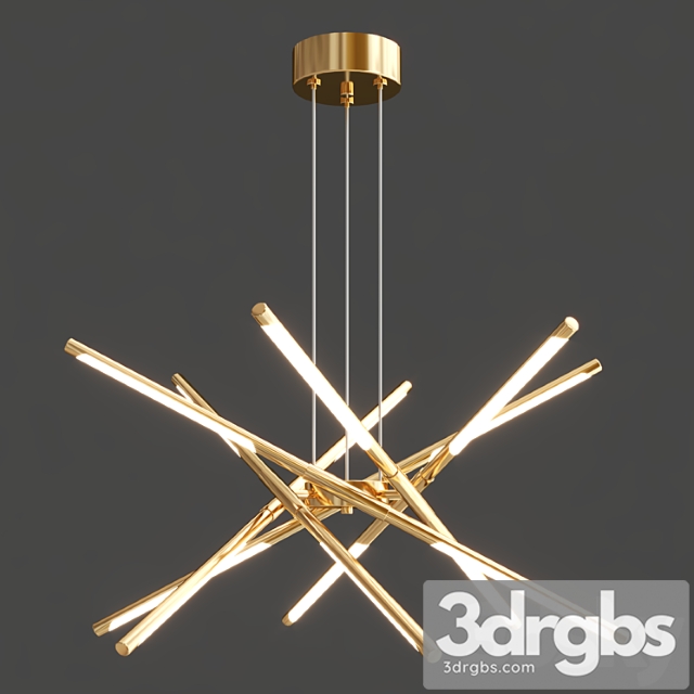 Led pendant chandelier 12 - thumbnail 1