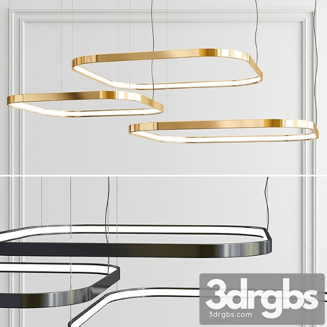 Led ring pendant lamp - thumbnail 1