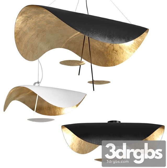 Lederam manta catellani & smith pendant lamp - thumbnail 1