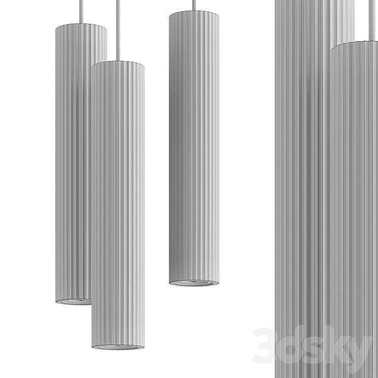 LEDS C4 PROLIX | Hanging lamp 3DS Max Model - thumbnail 2