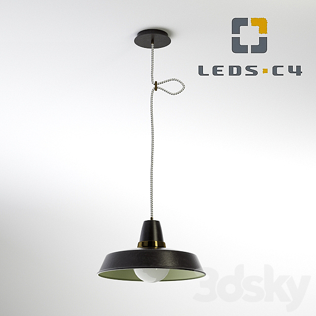 LEDS – C4 VINTAGE pendant lamp 00-1799-21-16 3DSMax File - thumbnail 1