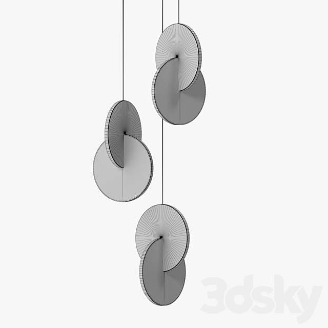 Lee broom – Eclipse pendant light 3DSMax File - thumbnail 2