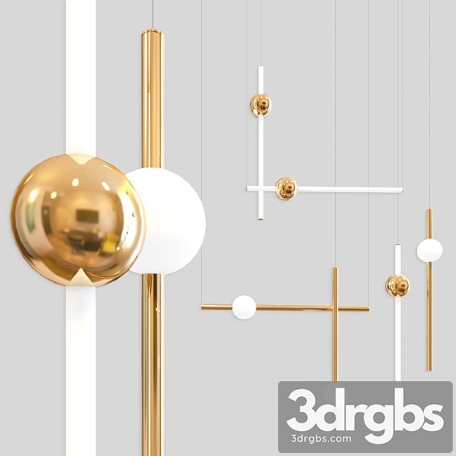 Lee broom orion light collection 3dsmax Download - thumbnail 1