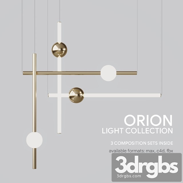 Lee broom orion light collection_2 3dsmax Download - thumbnail 1