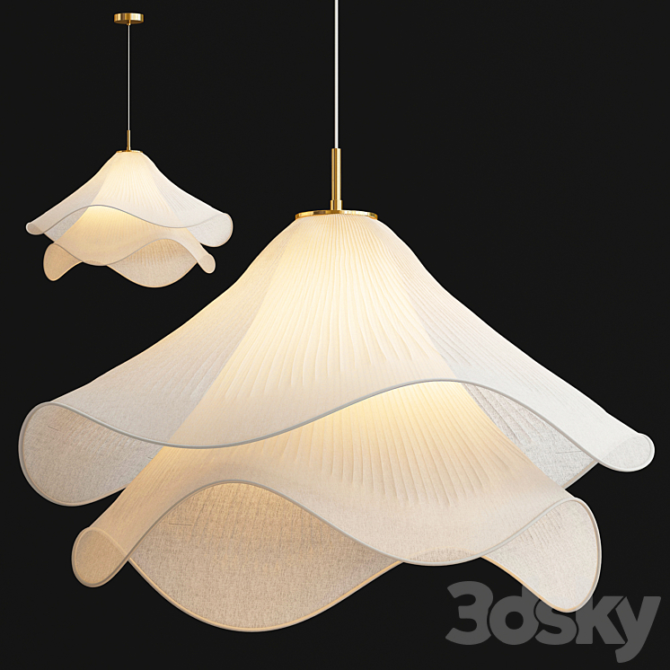 Lia Pendant Light 3DS Max Model - thumbnail 1