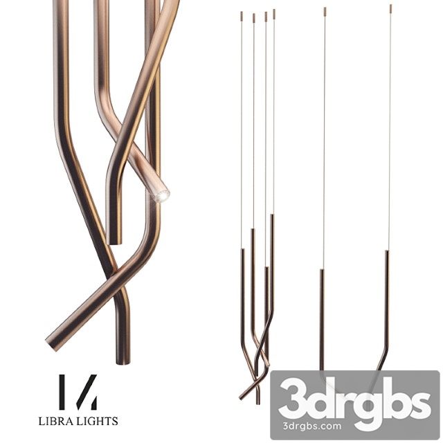 Libra modular lamp 3dsmax Download - thumbnail 1