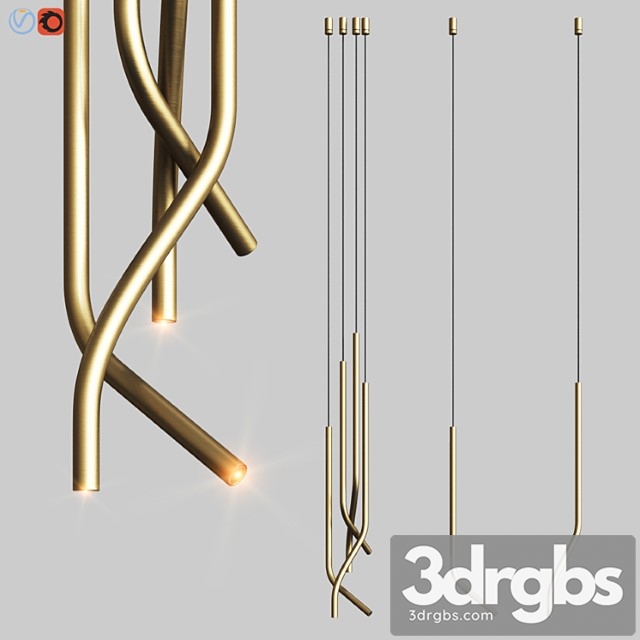 Libra pendant lights 3dsmax Download - thumbnail 1