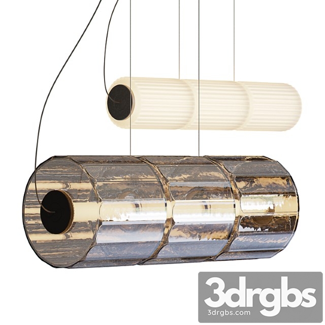 Light Column Pendant Horizontal Series 3dsmax Download - thumbnail 1