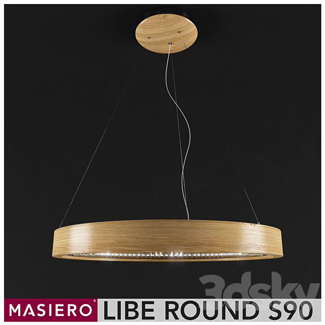 Light Masiero_libe_round 3DS Max Model - thumbnail 1