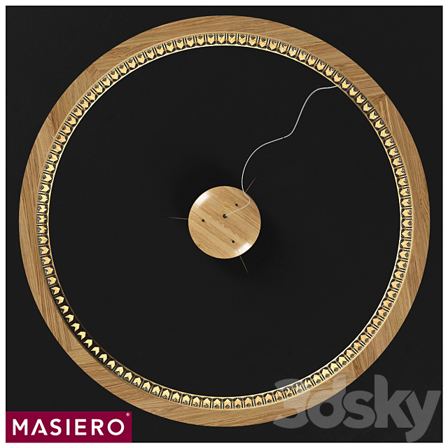 Light Masiero_libe_round 3DS Max Model - thumbnail 2