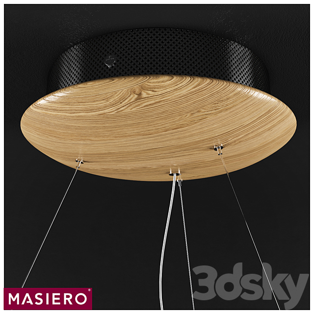 Light Masiero_libe_round 3DS Max Model - thumbnail 3