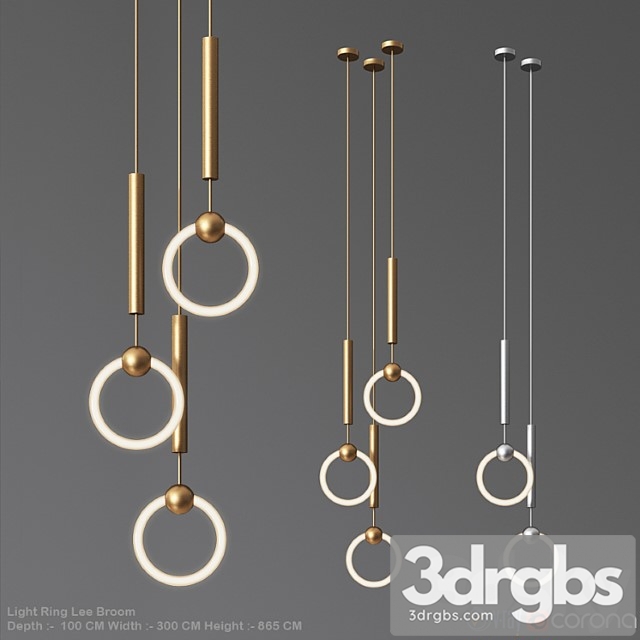 Light ring lee broom 3dsmax Download - thumbnail 1