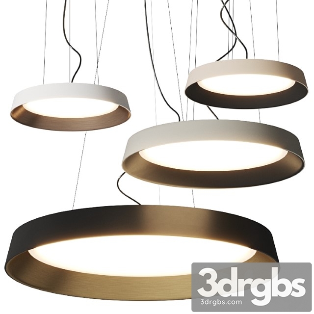 Lightnet Beam Me Up Pendant Lamps 3dsmax Download - thumbnail 1