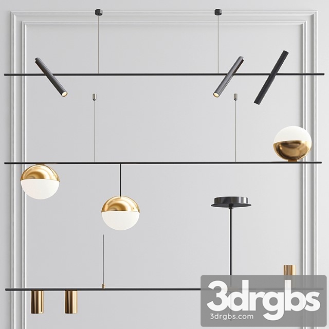 Linear pendant collecton – 3 type - thumbnail 1