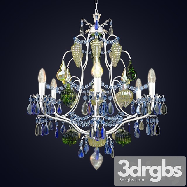 Liustra Arte Lamp Riccheza A2011lm 6go 3dsmax Download - thumbnail 1