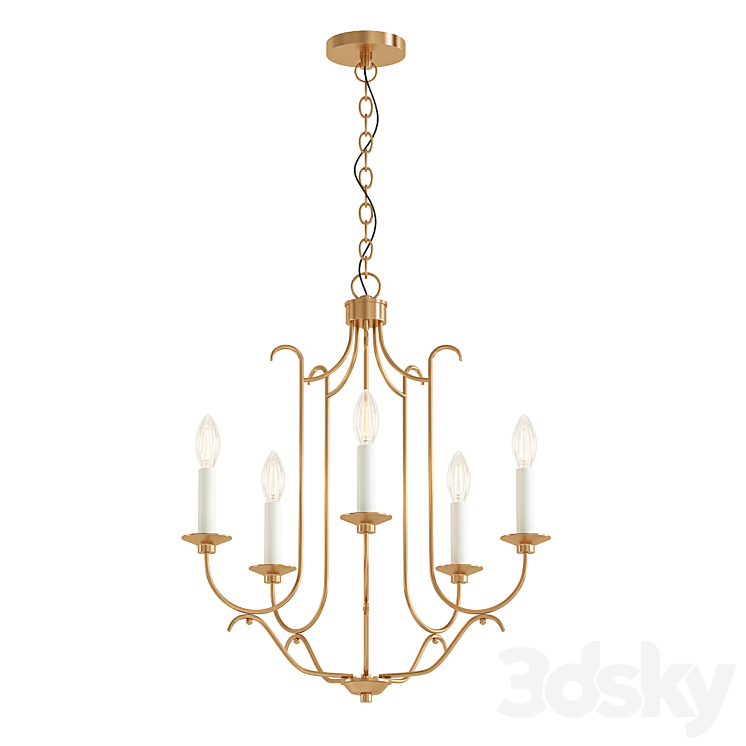 Lnc Home Modern Candelabra 3DS Max Model - thumbnail 3