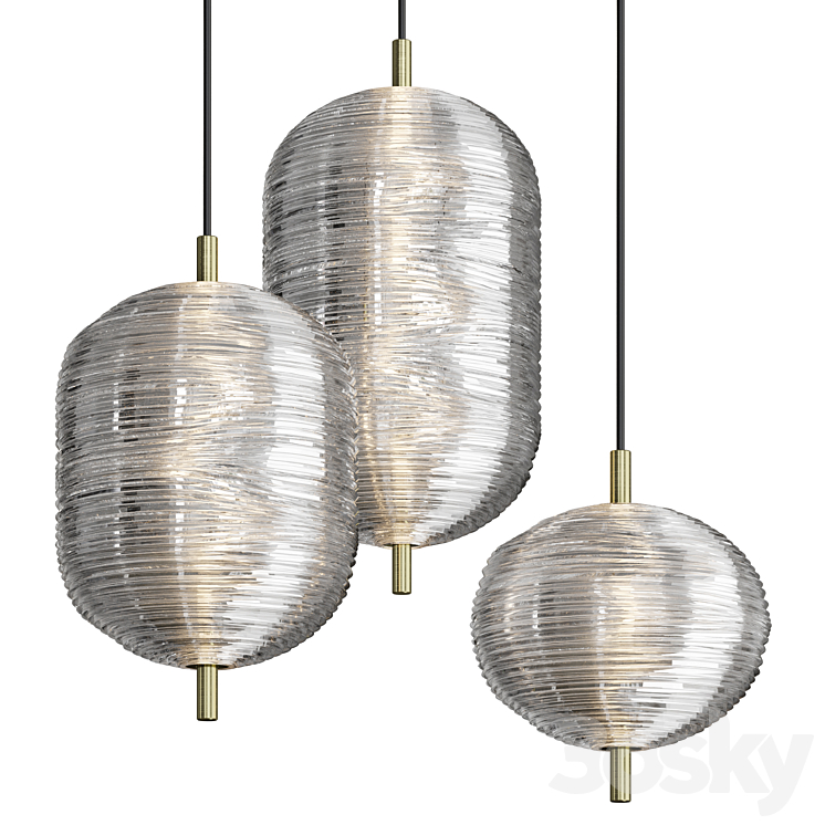 LODES JEFFERSON | Hanging lamp 3DS Max Model - thumbnail 1