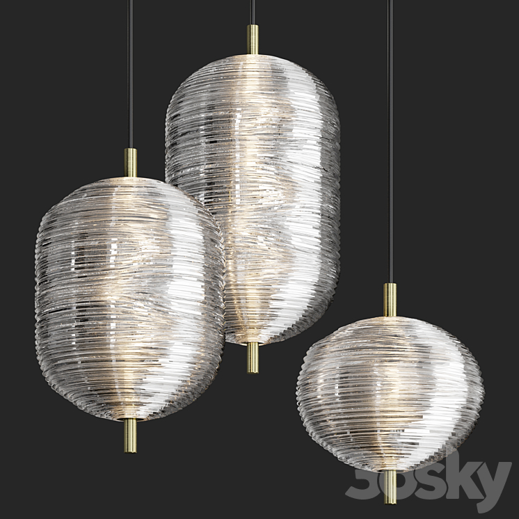 LODES JEFFERSON | Hanging lamp 3DS Max Model - thumbnail 2