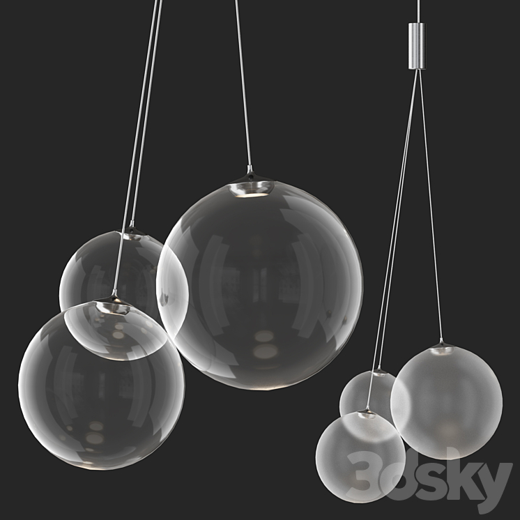 LODES RANDOM | Hanging lamp 3DS Max Model - thumbnail 2