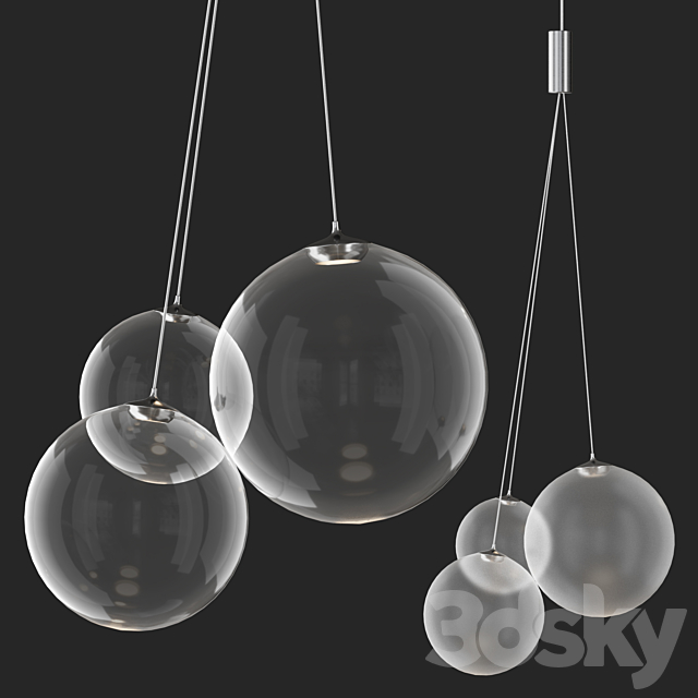 LODES RANDOM | Hanging lamp 3DSMax File - thumbnail 2