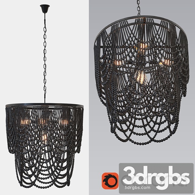 Loft Designe Chandelier 1197 2 3dsmax Download - thumbnail 1