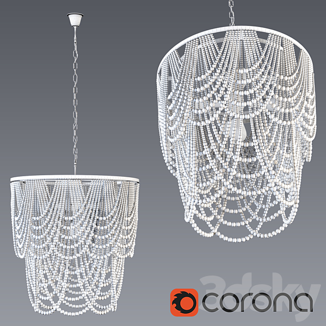 Loft Designe Chandelier 1197 3DSMax File - thumbnail 2