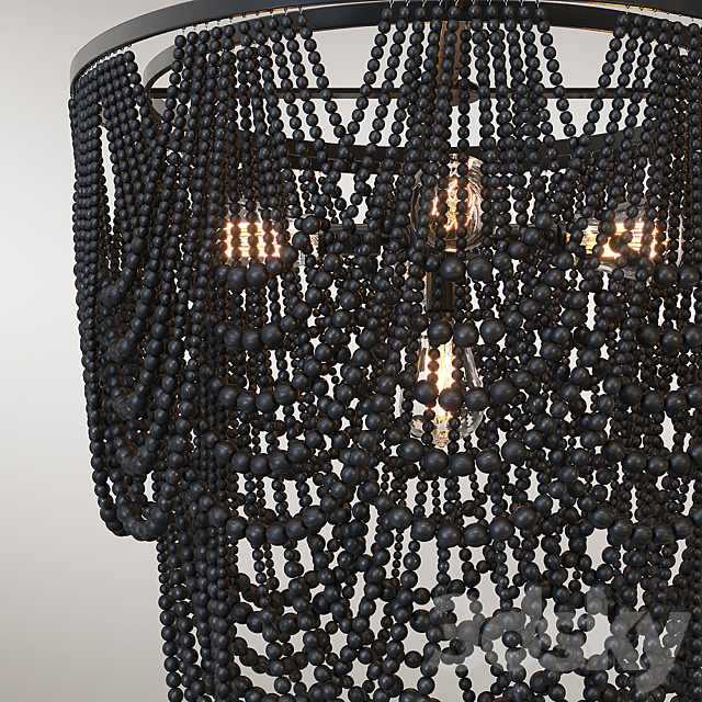 Loft Designe Chandelier 1197 3DSMax File - thumbnail 3