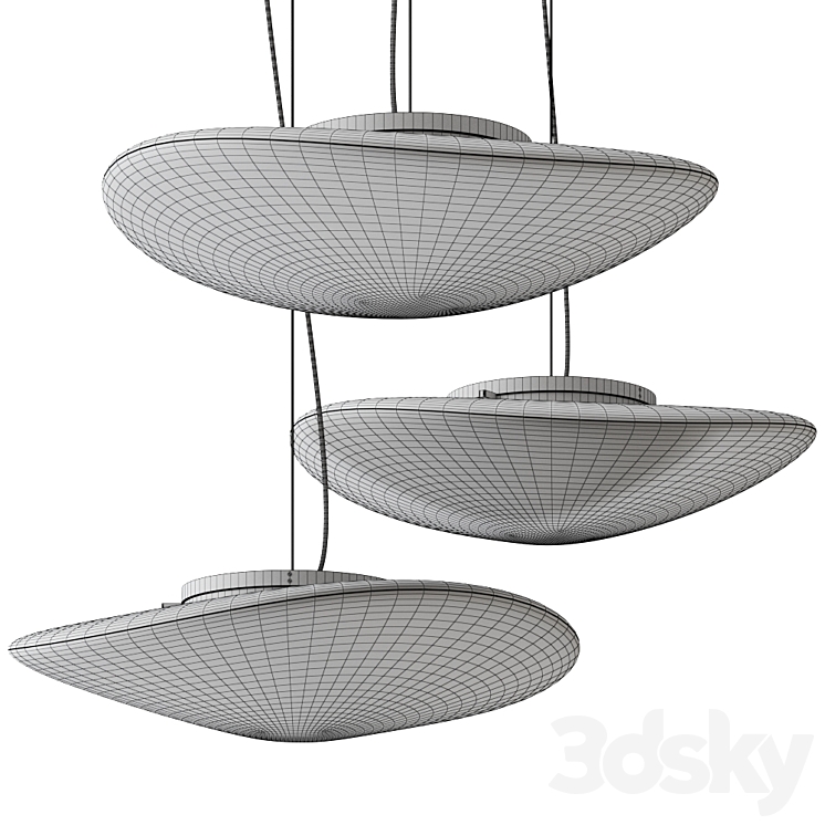 LOOP Pendant lamp by Fabbian 3DS Max Model - thumbnail 2