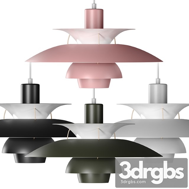 Louis Poulsen PH 5 Pendant Light 3dsmax Download - thumbnail 1