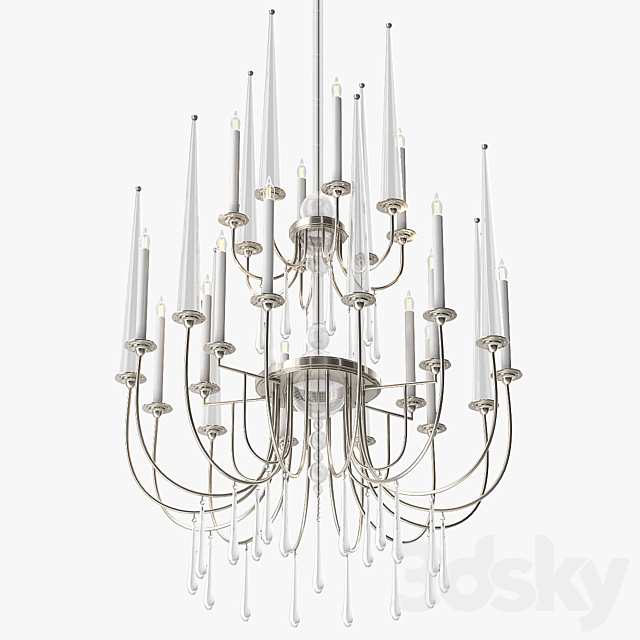 Louise Bradley Venezia Chandelier 3DSMax File - thumbnail 3