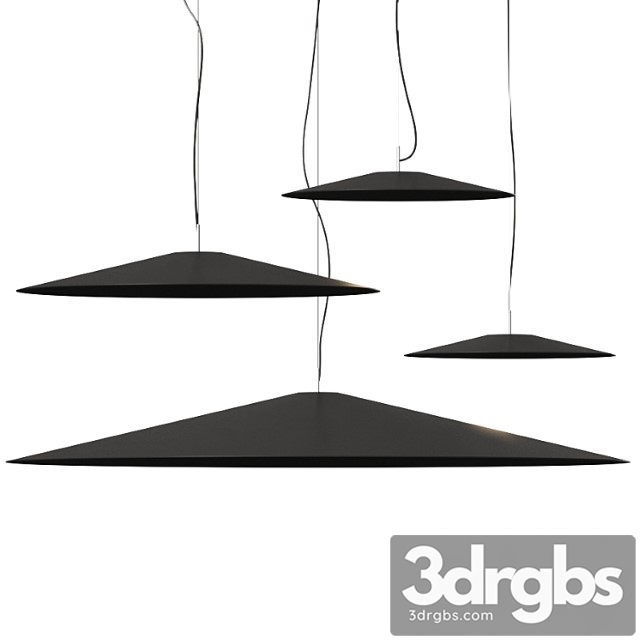 Luceplan Koine Pendant Lamps 3dsmax Download - thumbnail 1