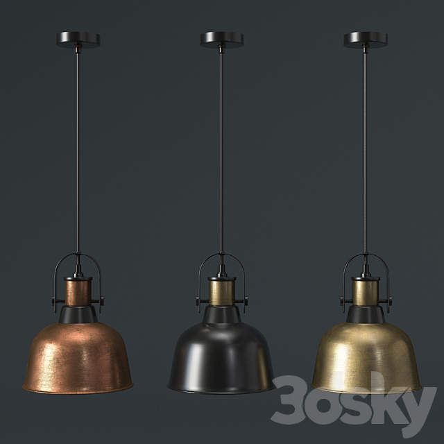 Luminaire loft Globo KUTUM 3DSMax File - thumbnail 1