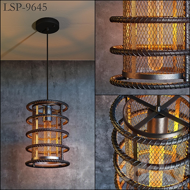 Lussole Loft LSP-9645 3DSMax File - thumbnail 1