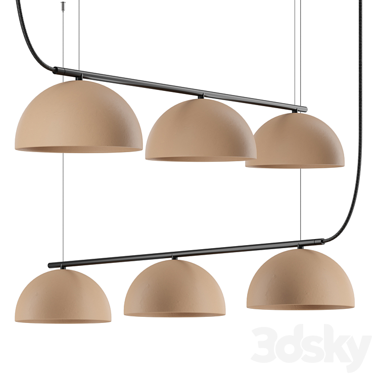 luxcambra ABSIS THREE | Hanging lamp 3DS Max Model - thumbnail 1