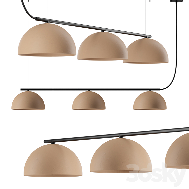 luxcambra ABSIS THREE | Hanging lamp 3DS Max Model - thumbnail 2