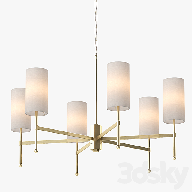 LuxDeco Stem Chandelier 3DSMax File - thumbnail 1