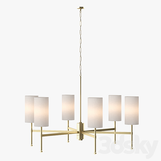 LuxDeco Stem Chandelier 3DSMax File - thumbnail 3