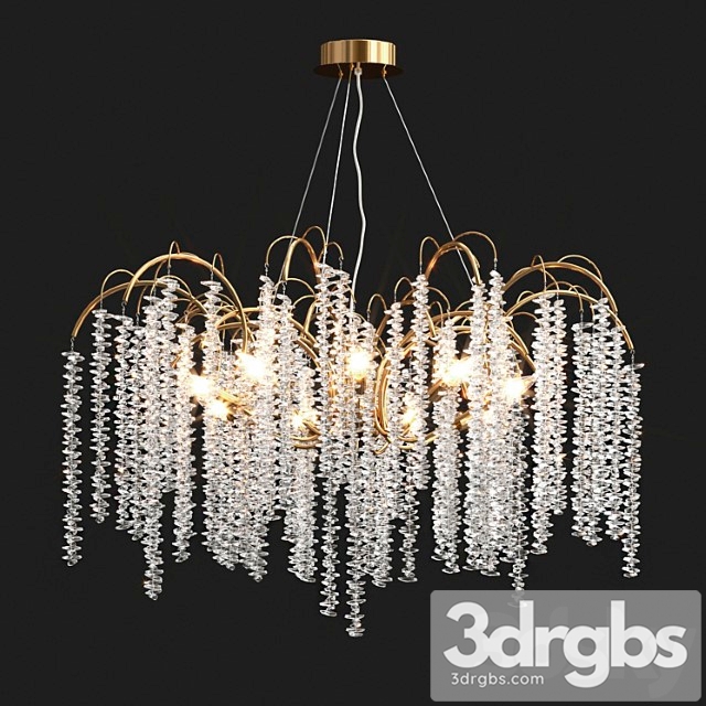 Luxury crystal branch chandelier - thumbnail 1